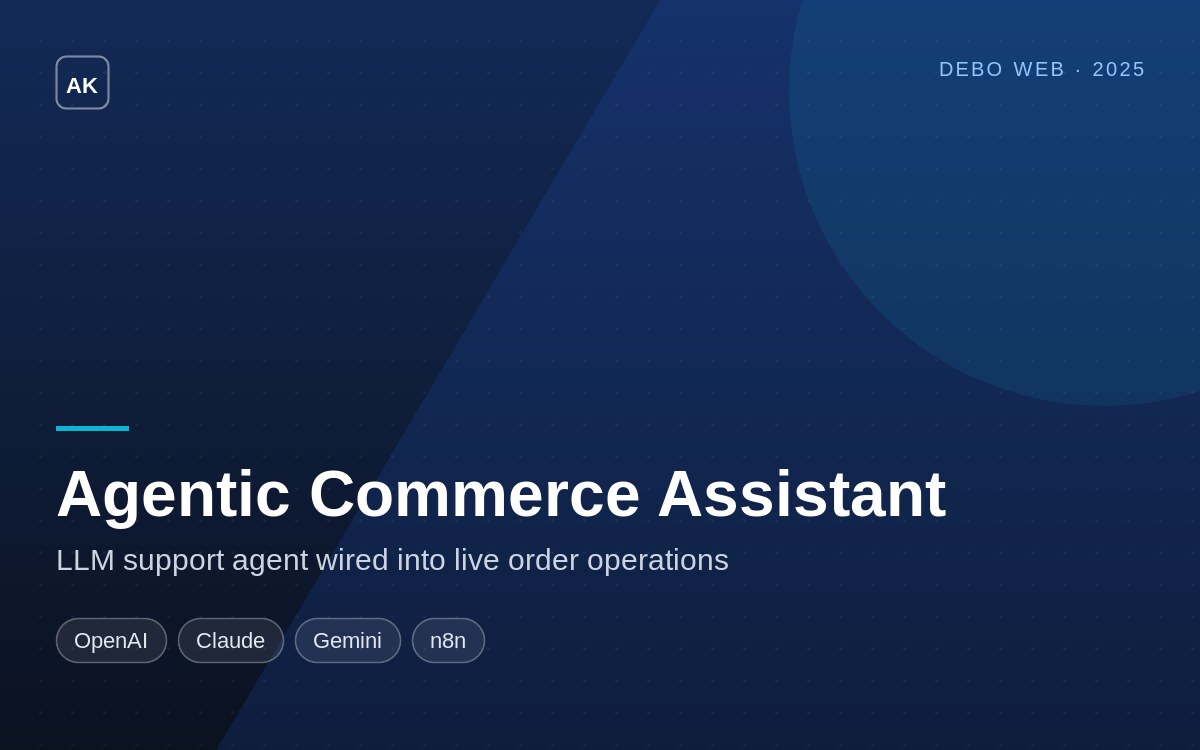 Agentic E-Commerce Assistant