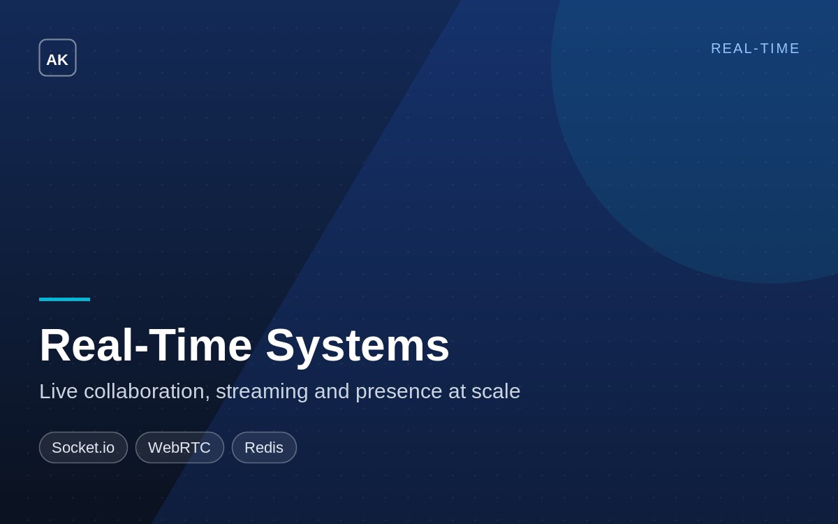 Real-Time & Streaming Systems